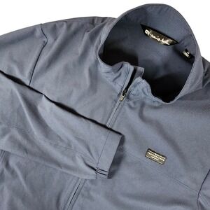 Travis Mathew Crystal Cove 2.0 Stretch Full Zip Windbreaker Jacket Blue Men's M